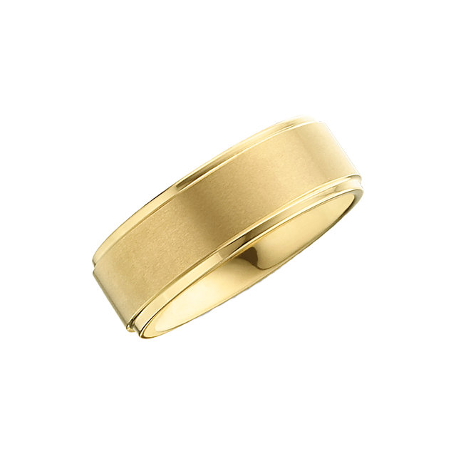 Gold Immerse Plated Tungsten Band