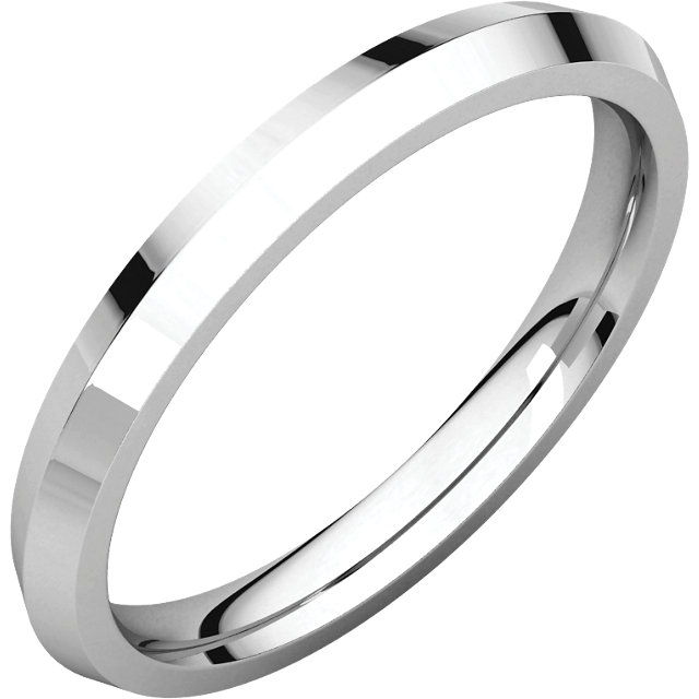 Continuum Sterling Silver 4mm Milgrain Comfort Fit Band
